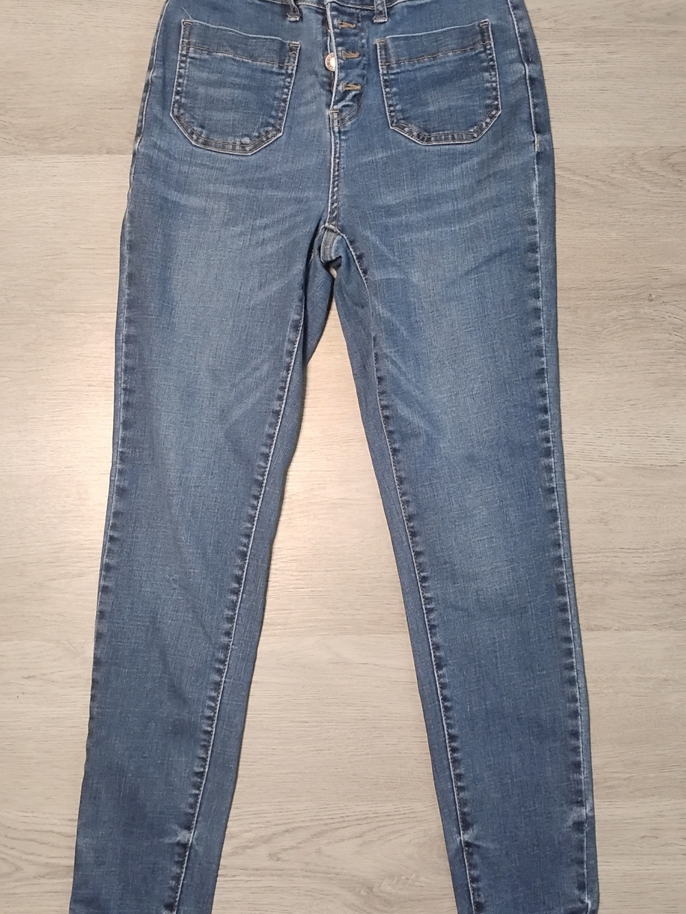 Judy Blue High-Rise Skinny Jeans in Medium Blue Size 7/28 Waist - 25 Inches